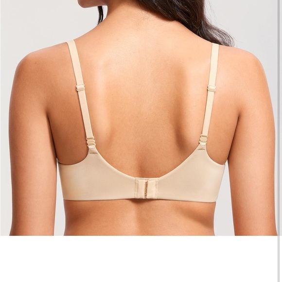 Push-up wireless bra, beige, 36C - Picture 4 of 4